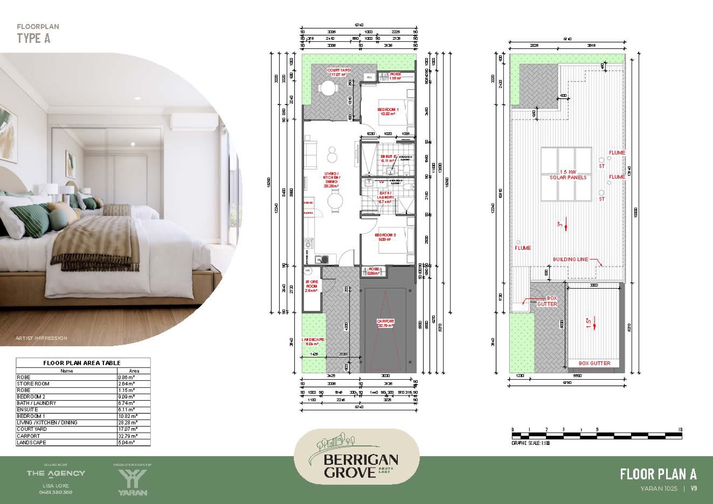 Berrigan Grove Type A floor plan