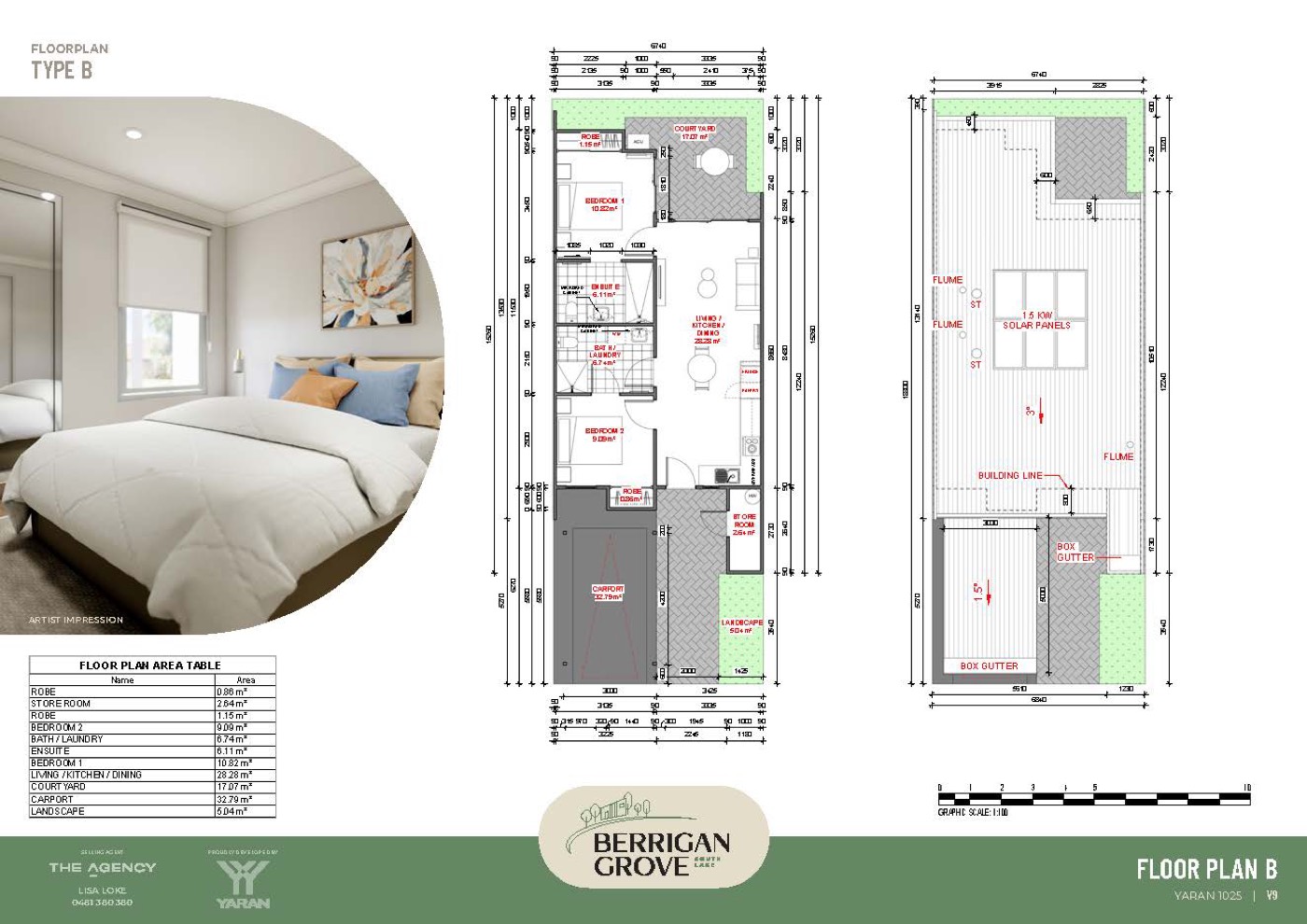 Berrigan Grove Type B floor plan